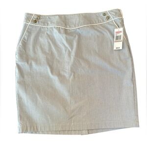 Vineyard Vines Light Gray Pencil Skirt